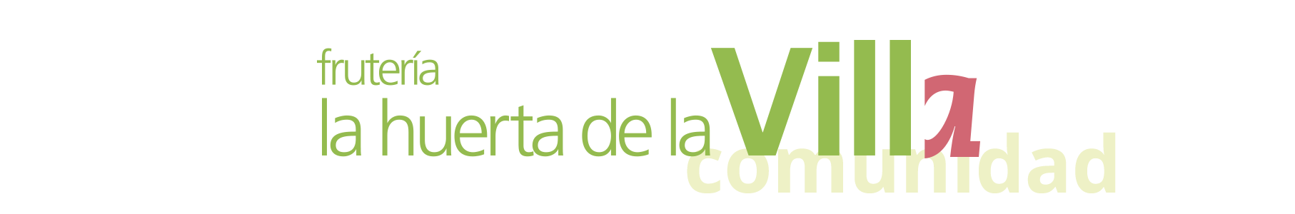   Frutería la Huerta de la Villa